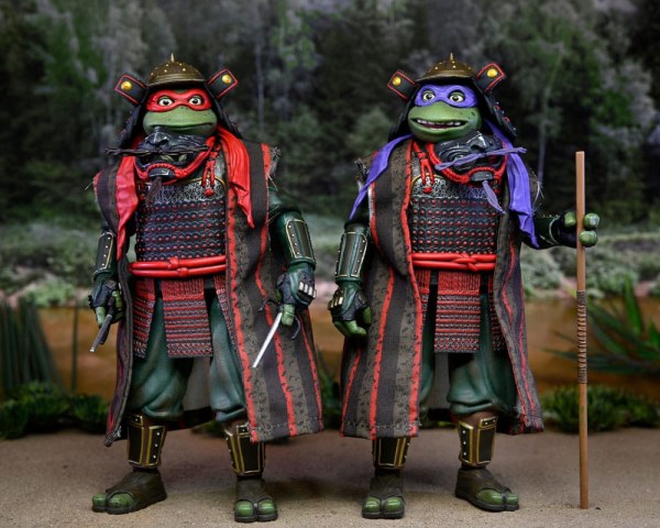 Teenage Mutant Ninja Turtles 3 2er-Pack Figuren Donatello & Raphael 18 cm