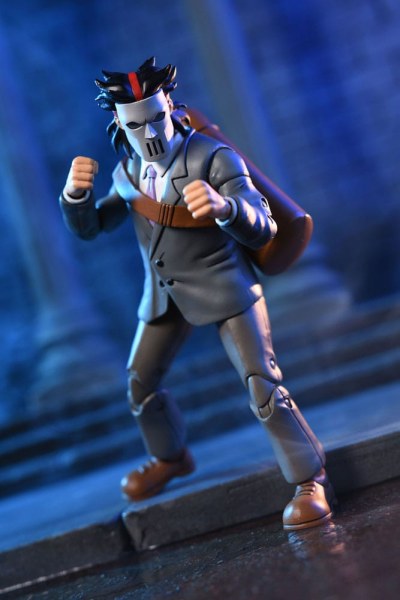 Ninja Turtles (Cartoon) Pack 2 Figuren Business Suit Casey Jones & Split Foot Soldier 18 cm