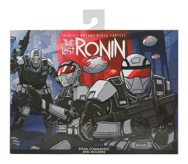 Ninja Turtles (Der letzte Ronin) Synja Commando mit Mousers Figur 18 cm