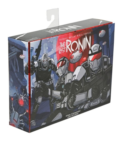 Ninja Turtles (Der letzte Ronin) Synja Commando mit Mousers Figur 18 cm