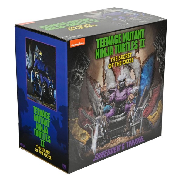 Ninja Turtles 2: Das Geheimnis des Ooze diorama Shredder's Throne 27 cm