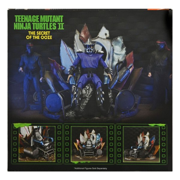 Ninja Turtles 2: Das Geheimnis des Ooze diorama Shredder's Throne 27 cm