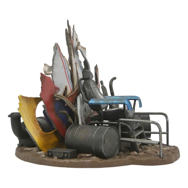 Ninja Turtles 2: Das Geheimnis des Ooze diorama Shredder's Throne 27 cm