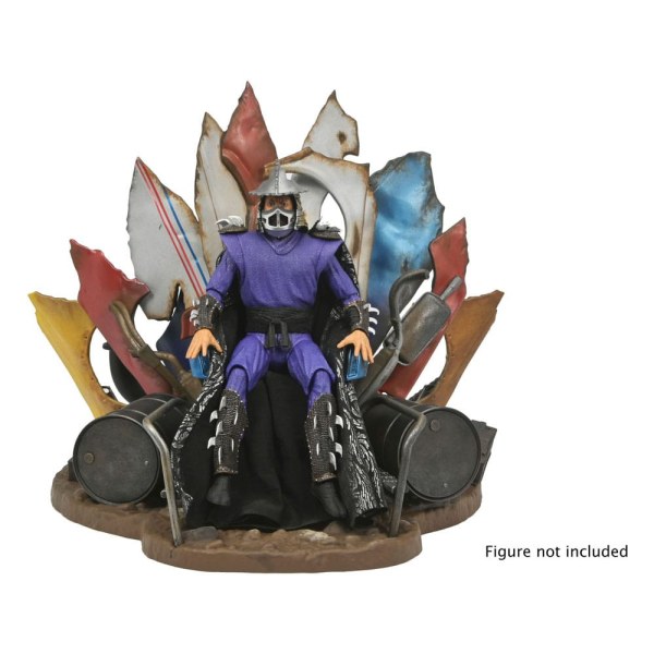 Ninja Turtles 2: Das Geheimnis des Ooze diorama Shredder's Throne 27 cm