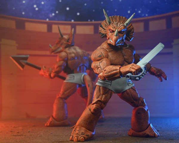 Ninja Turtles (Mirage Comics) Triceraton Gladiator Figur 21 cm