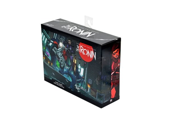 Ninja Turtles (The Last Ronin The Lost Years) Figur Casey Marie mit Last Ronin Motorrad 18 cm