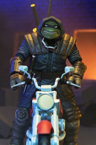 Ninja Turtles (The Last Ronin The Lost Years) Figur Casey Marie mit Last Ronin Motorrad 18 cm