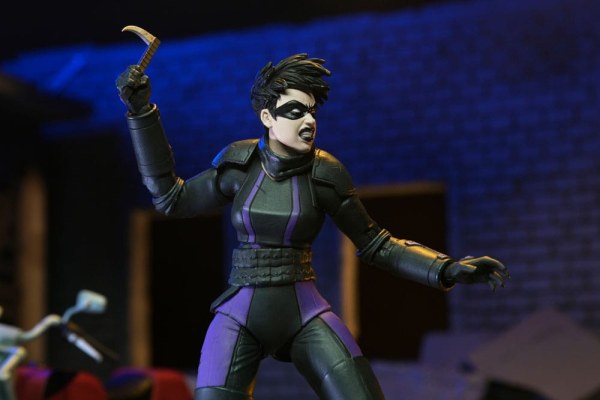 Ninja Turtles (The Last Ronin The Lost Years) Figur Casey Marie mit Last Ronin Motorrad 18 cm