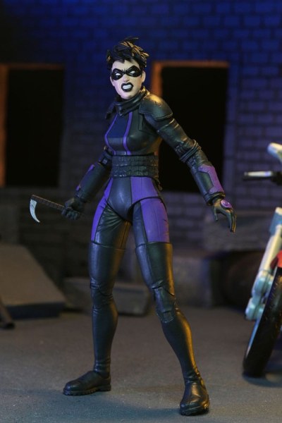 Ninja Turtles (The Last Ronin The Lost Years) Figur Casey Marie mit Last Ronin Motorrad 18 cm