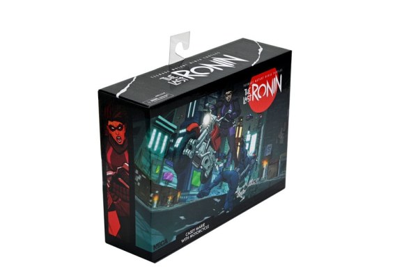 Ninja Turtles (The Last Ronin The Lost Years) Figur Casey Marie mit Last Ronin Motorrad 18 cm
