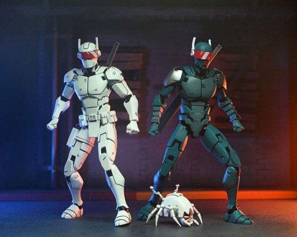 Ninja Turtles (Der letzte Ronin) 2er-Pack Synja Robots Figuren 18 cm