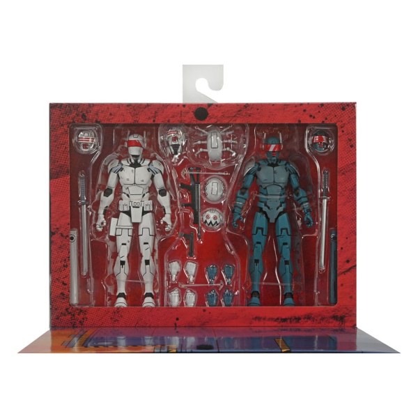 Ninja Turtles (Der letzte Ronin) 2er-Pack Synja Robots Figuren 18 cm