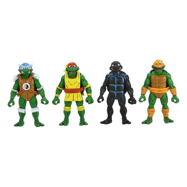 Ninja Turtles (Archie Comics) Figuren 4er Pack Stump Wrestling Turtles 18 cm
