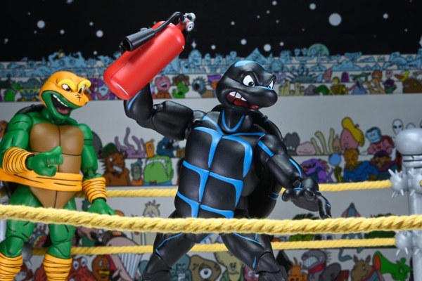 Ninja Turtles (Archie Comics) Figuren 4er Pack Stump Wrestling Turtles 18 cm