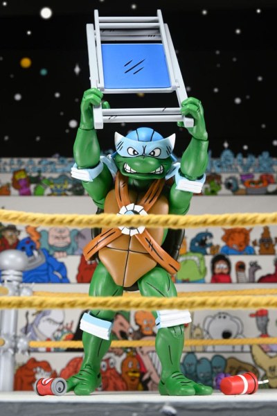 Ninja Turtles (Archie Comics) Figuren 4er Pack Stump Wrestling Turtles 18 cm