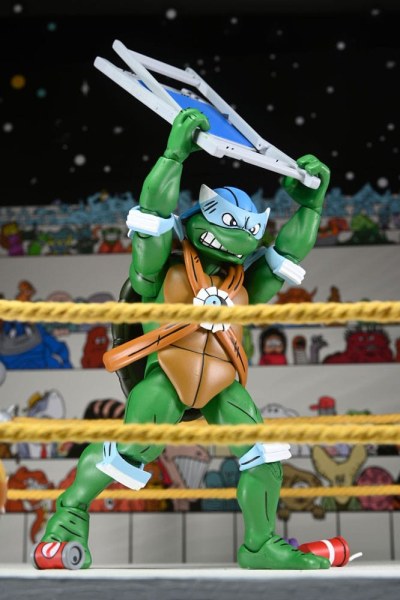 Ninja Turtles (Archie Comics) Figuren 4er Pack Stump Wrestling Turtles 18 cm