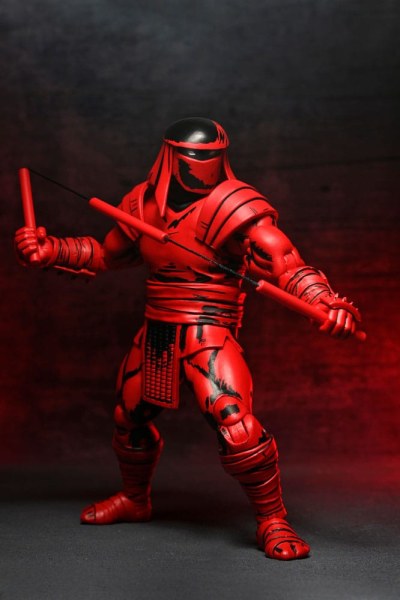 Ninja Turtles (Mirage Comics) Rot-Schwarze Foot Enforcer Figur 18 cm