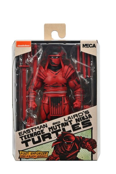 Ninja Turtles (Mirage Comics) Rot-Schwarze Foot Enforcer Figur 18 cm