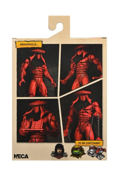Ninja Turtles (Mirage Comics) Rote und schwarze Fuß-Assassinen-Figur 18 cm
