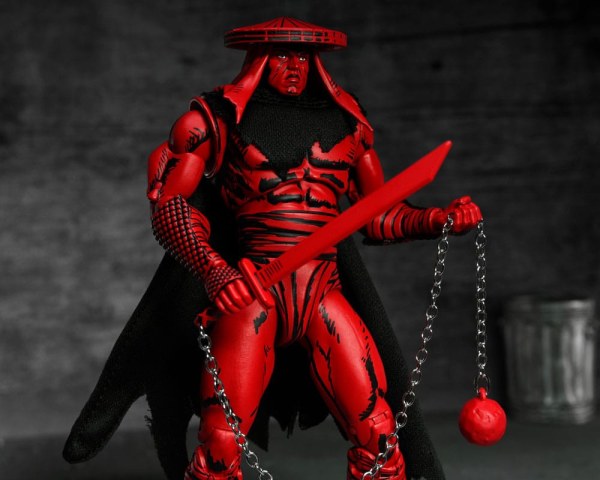 Ninja Turtles (Mirage Comics) Rote und schwarze Fuß-Assassinen-Figur 18 cm