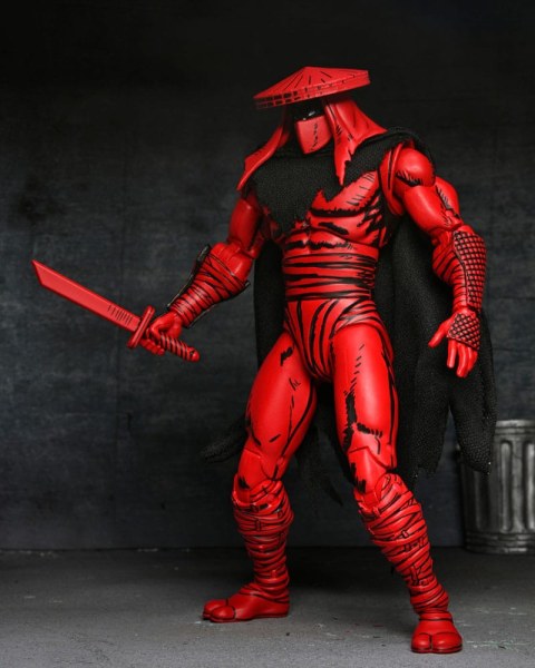 Ninja Turtles (Mirage Comics) Rote und schwarze Fuß-Assassinen-Figur 18 cm