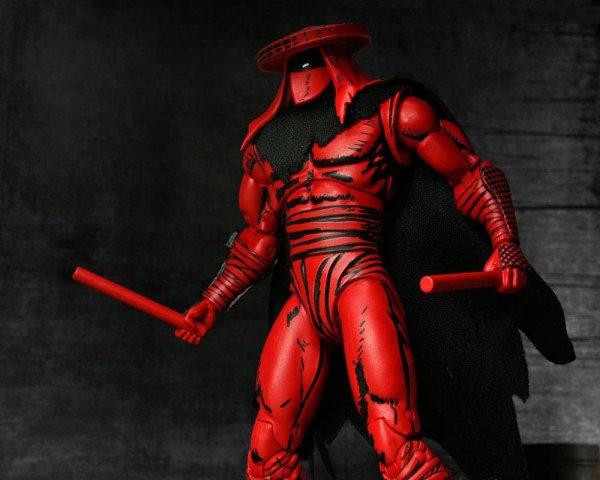 Ninja Turtles (Mirage Comics) Rote und schwarze Fuß-Assassinen-Figur 18 cm