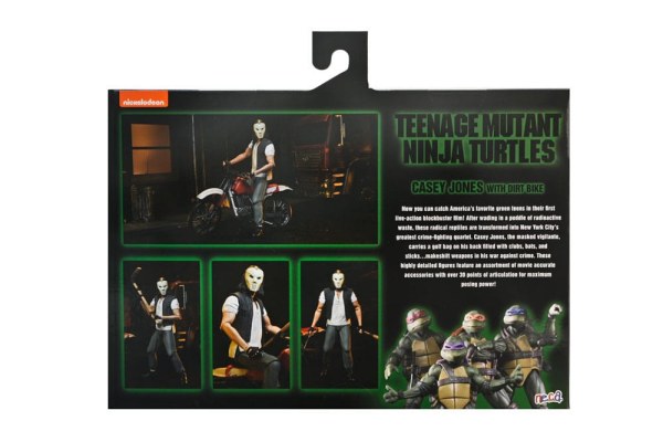 Ninja Turtles (Film 1990) Deluxe Movie Realization Casey Jones Figur 18 cm
