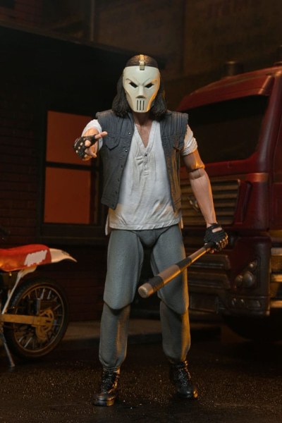 Ninja Turtles (Film 1990) Deluxe Movie Realization Casey Jones Figur 18 cm