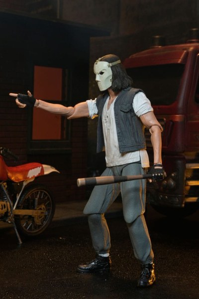 Ninja Turtles (Film 1990) Deluxe Movie Realization Casey Jones Figur 18 cm