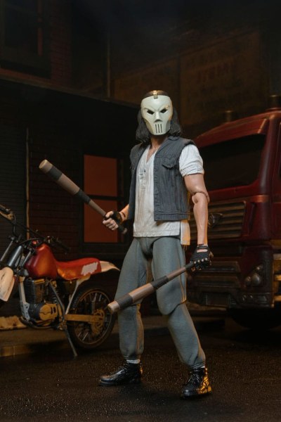 Ninja Turtles (Film 1990) Deluxe Movie Realization Casey Jones Figur 18 cm