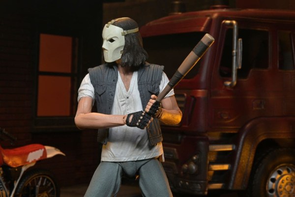Ninja Turtles (Film 1990) Deluxe Movie Realization Casey Jones Figur 18 cm