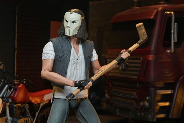 Ninja Turtles (Film 1990) Deluxe Movie Realization Casey Jones Figur 18 cm