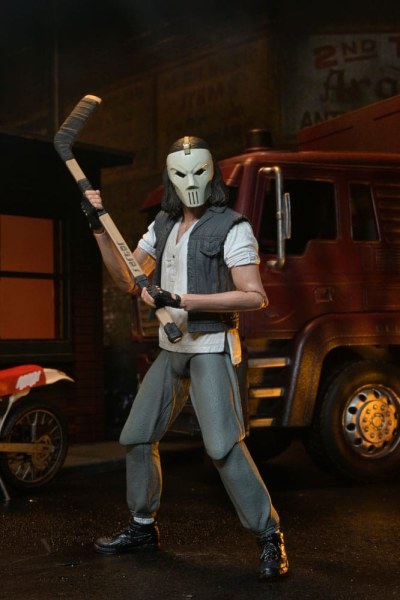 Ninja Turtles (Film 1990) Deluxe Movie Realization Casey Jones Figur 18 cm