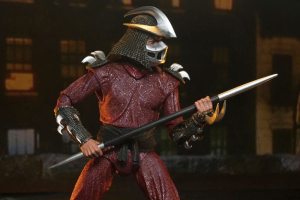 Ninja Turtles (Film 1990) Roof Top Battle Shredder vs Leo Figur 18 cm