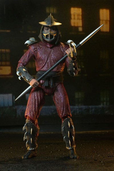 Ninja Turtles (Film 1990) Roof Top Battle Shredder vs Leo Figur 18 cm