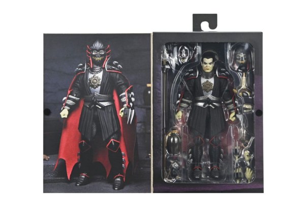 Ninja Turtles x Universal Monsters Shredder als Dracula Classic Colors Figuren 18 cm
