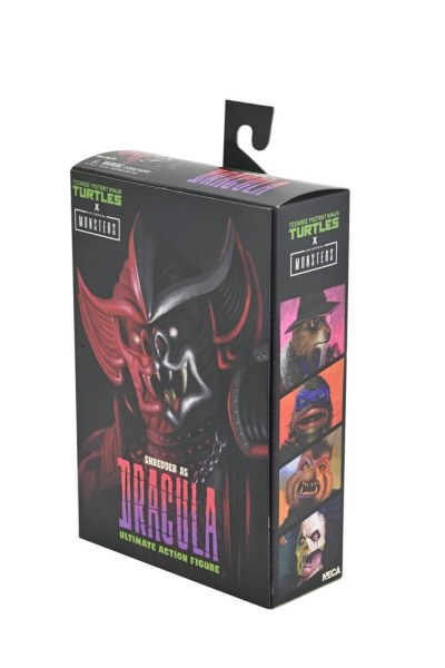 Ninja Turtles x Universal Monsters Shredder als Dracula Classic Colors Figuren 18 cm