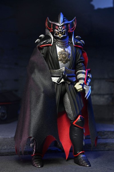 Ninja Turtles x Universal Monsters Shredder als Dracula Classic Colors Figuren 18 cm