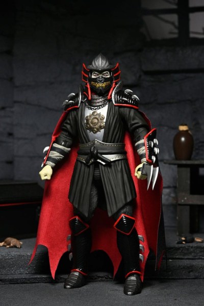Ninja Turtles x Universal Monsters Shredder als Dracula Classic Colors Figuren 18 cm