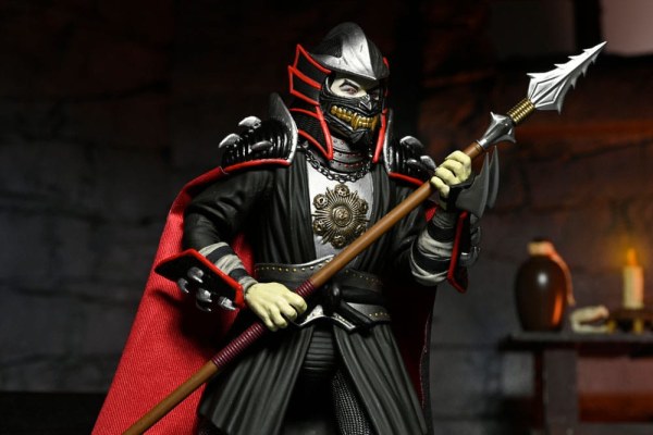 Ninja Turtles x Universal Monsters Shredder als Dracula Classic Colors Figuren 18 cm
