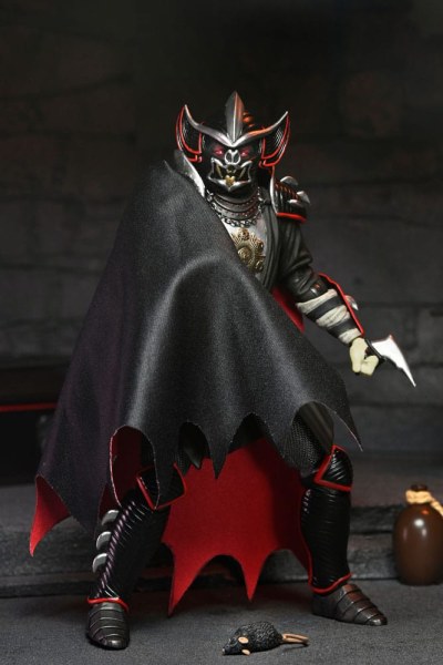 Ninja Turtles x Universal Monsters Shredder als Dracula Classic Colors Figuren 18 cm