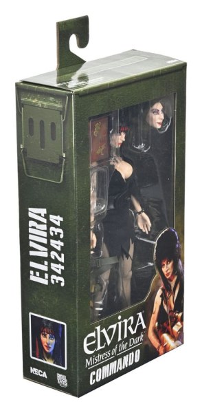 Elvira, Herrin des dunkel bekleideten Kommandos Elvira 20 cm Figur