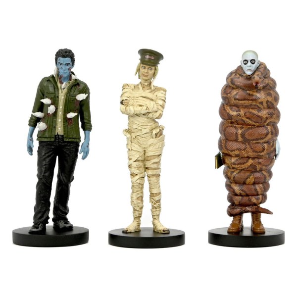 Beetlejuice Beetlejuice Pack 3 Figuren Immigration Hall 1 10 cm