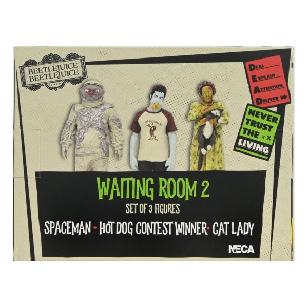 Beetlejuice Beetlejuice 3er Pack Wartezimmer 2 Figuren 10 cm
