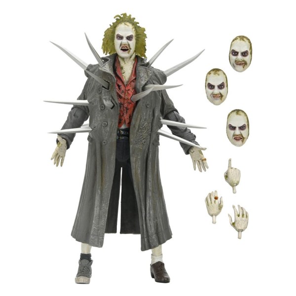 Beetlejuice (1988) diorama Trenchcoat mit Spikes Inferno Room Deluxe Set