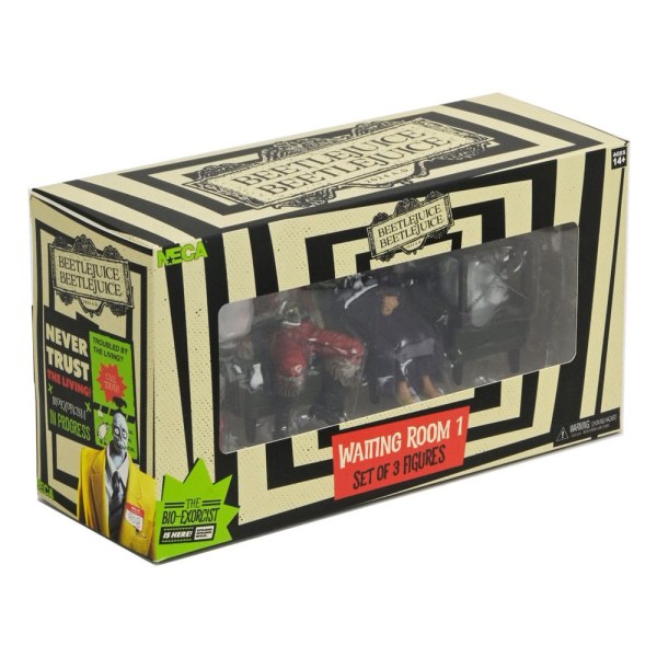 Beetlejuice Beetlejuice Pack 3 Figuren Wartezimmer 1 10 cm