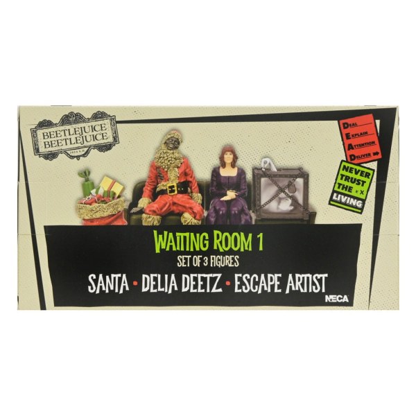 Beetlejuice Beetlejuice Pack 3 Figuren Wartezimmer 1 10 cm