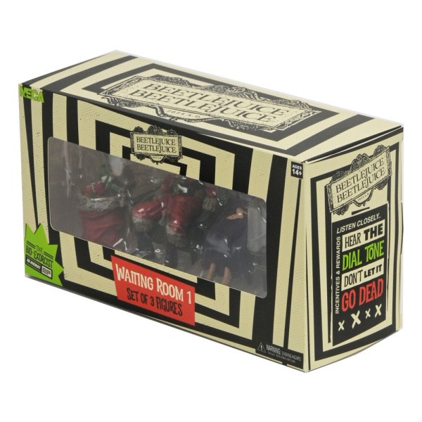 Beetlejuice Beetlejuice Pack 3 Figuren Wartezimmer 1 10 cm