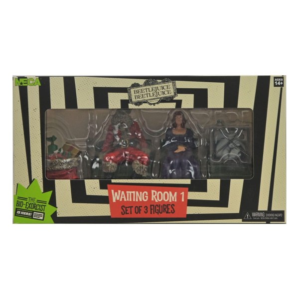 Beetlejuice Beetlejuice Pack 3 Figuren Wartezimmer 1 10 cm