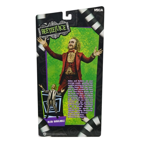 Beetlejuice 1988 Beetlejuice Red Tuxedo Figur 18 cm